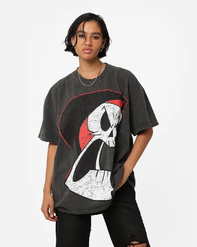 American Thrift X Cartoon Network Grim Heavyweight Vintage T-Shirt Black Wash