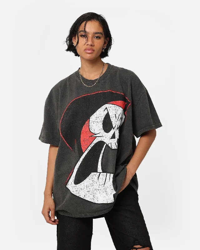 American Thrift X Cartoon Network Grim Heavyweight Vintage T-Shirt Black Wash