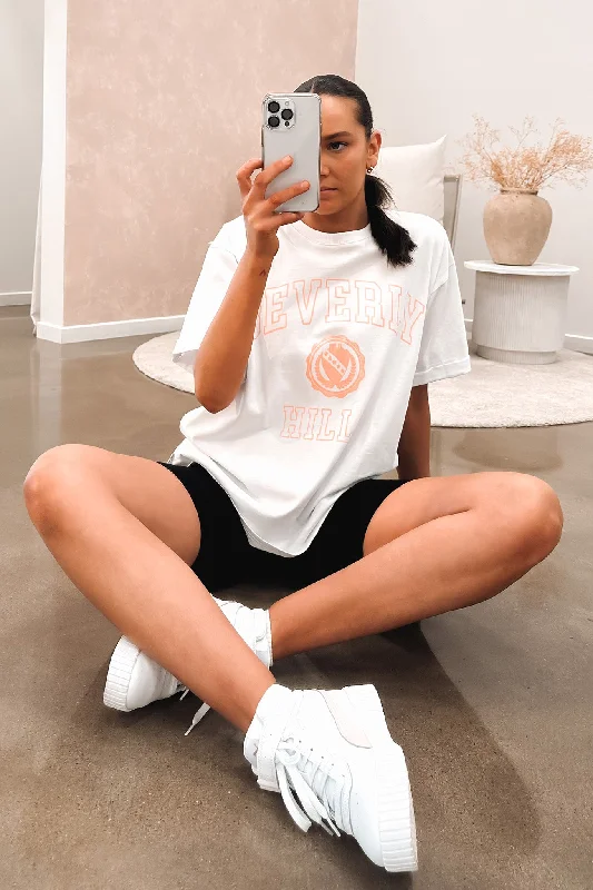 Beverly Hills Tee White