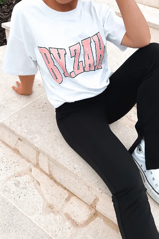 BY. ZAH University Tee White