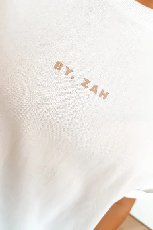 BZ Logo Tee White