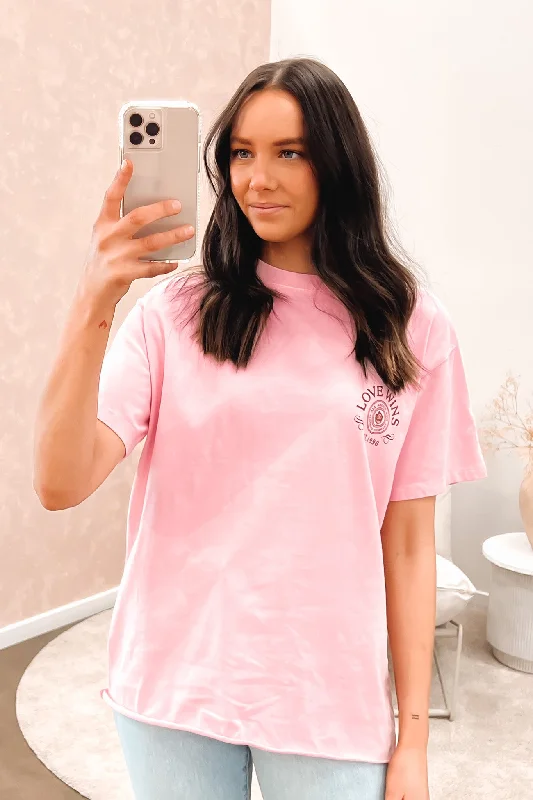 Collective Tee Pale Pink