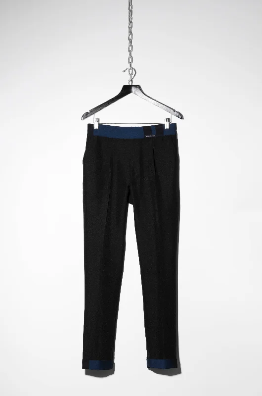 Contrasting Trim Trousers