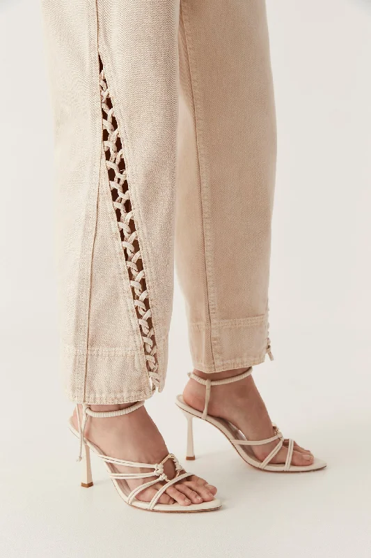 Effie Braided Denim Jeans