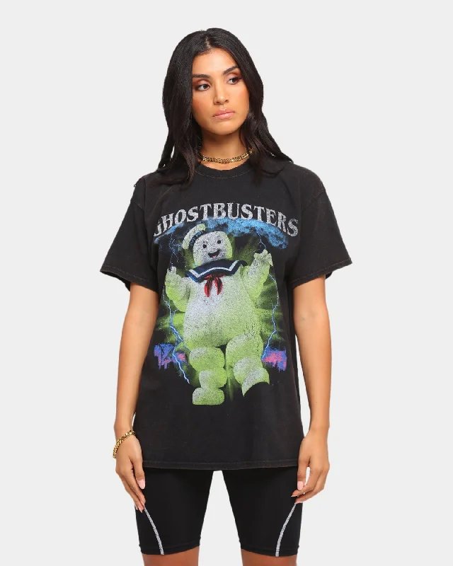 Goat Crew Ghostbusters Vintage T-Shirt Black Wash