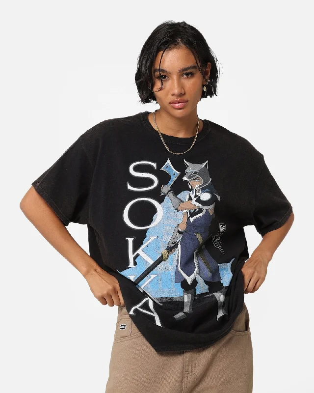 Goat Crew X Avatar: The Last Airbender Sokka Vintage T-Shirt Black Wash