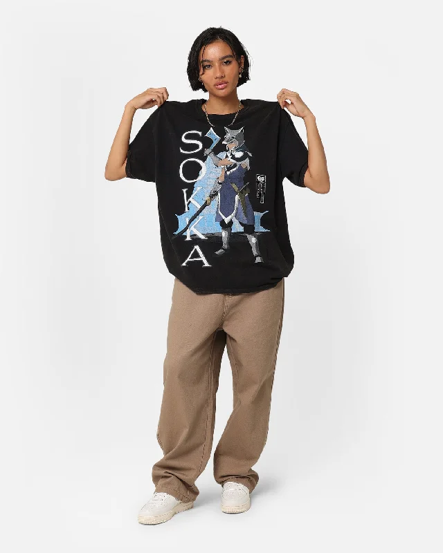 Goat Crew X Avatar: The Last Airbender Sokka Vintage T-Shirt Black Wash