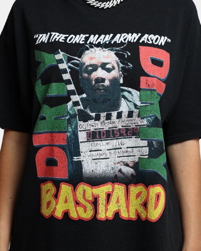 Goat Crew X Ol' Dirty Bastard One Man Army Vintage T-Shirt Washed Black