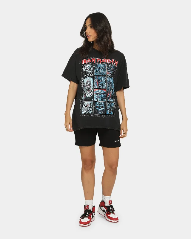 Iron Maiden Ten Eddies Vintage T-Shirt Black Wash