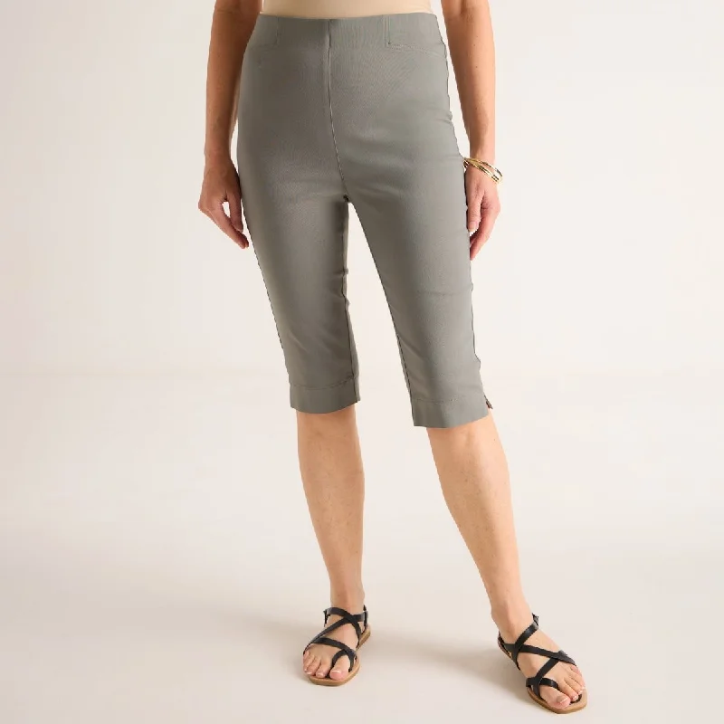 Ladies 3/4 Bengaline Cropped Trousers