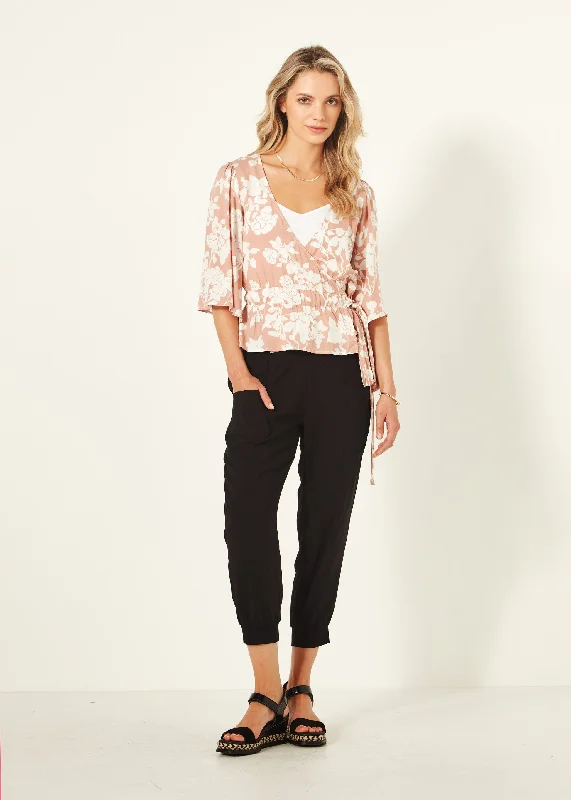 Lemon Tree Harem Pant - Black