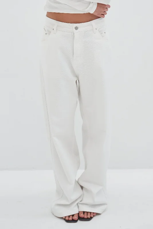 Leona Jeans - White