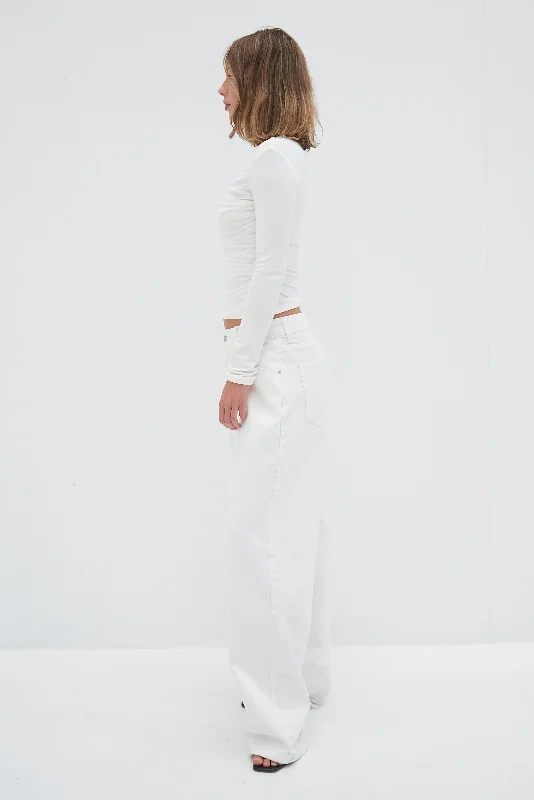 Leona Jeans - White