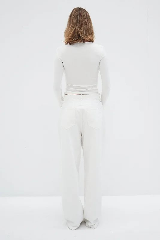 Leona Jeans - White