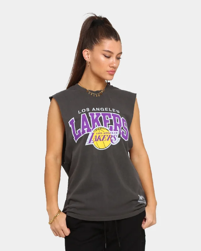 Mitchell & Ness Los Angeles Lakers Vintage Arch Muscle Vintage Black