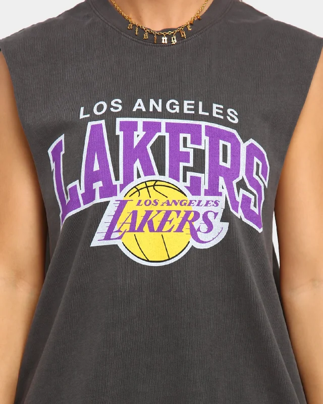 Mitchell & Ness Los Angeles Lakers Vintage Arch Muscle Vintage Black