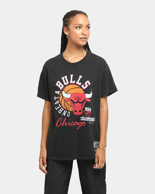 Mitchell & Ness Chicago Bulls Unbeatabulls Short Sleeve Vintage T-Shirt Black