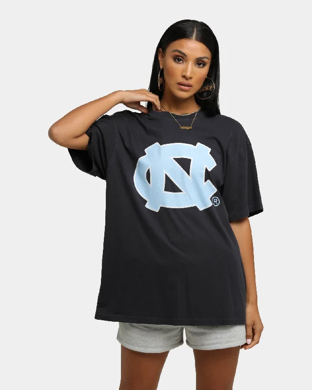 NATIONAL COLLEGIATE ATHLETIC ASSC UNC Team Crest Vintage T-Shirt Vintage Black