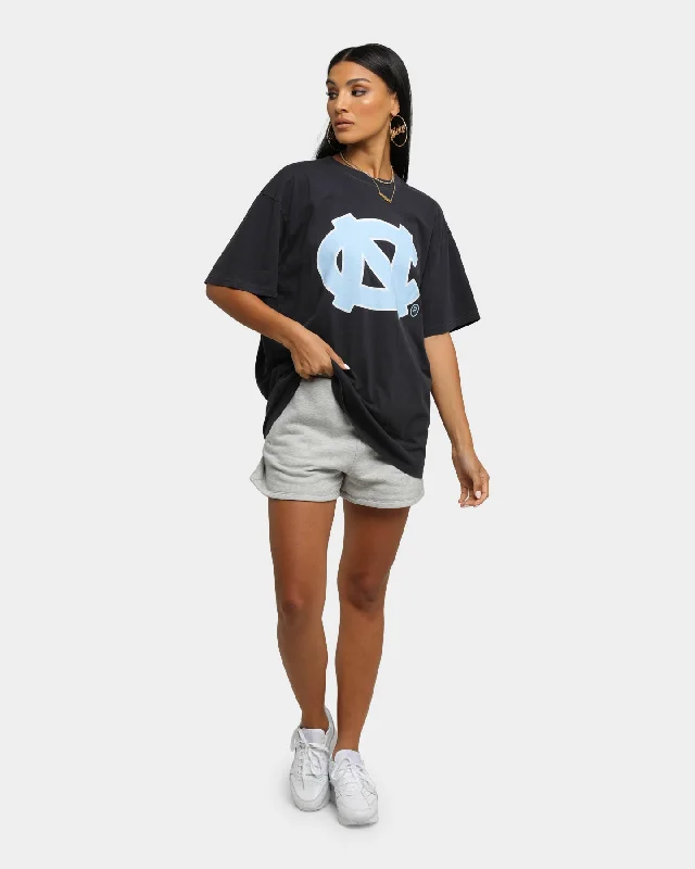 NATIONAL COLLEGIATE ATHLETIC ASSC UNC Team Crest Vintage T-Shirt Vintage Black