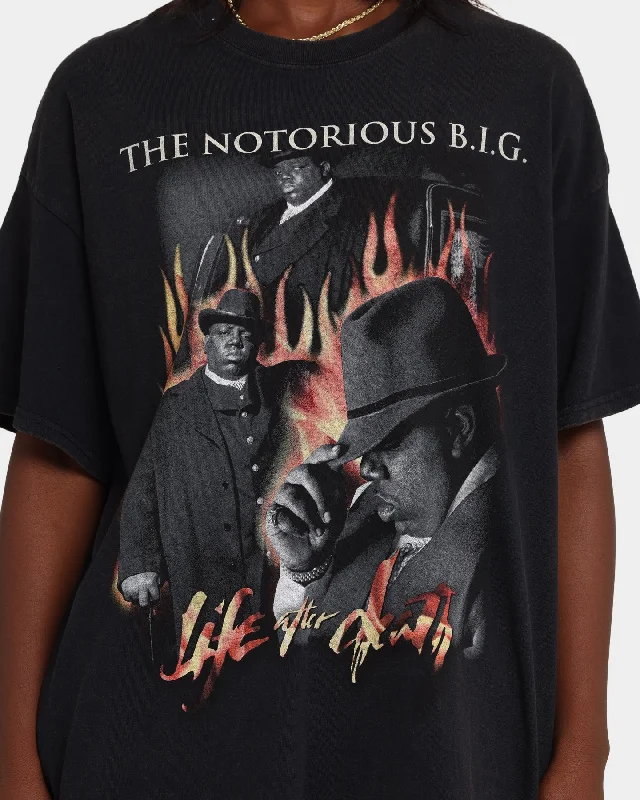 Notorious B.I.G Life After Death 2 Vintage T-Shirt Black Wash