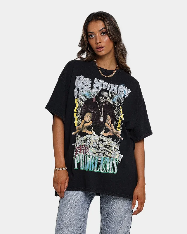 NOTORIOUS B.I.G Mo Money Vintage T-Shirt Black Wash