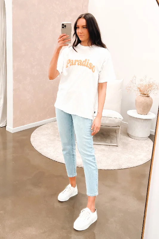 Paradiso Vibes Tee Vintage White