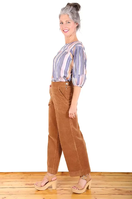 Peggy Cord Pants Caramel