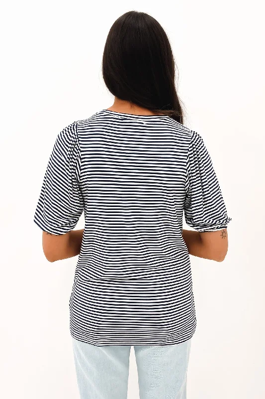 Porto Puff Sleeve Stripe