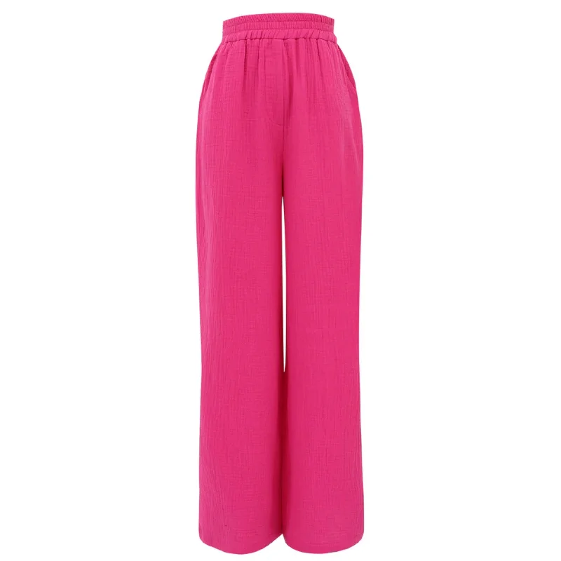 FRNCH Aymie Trouser Fuchsia