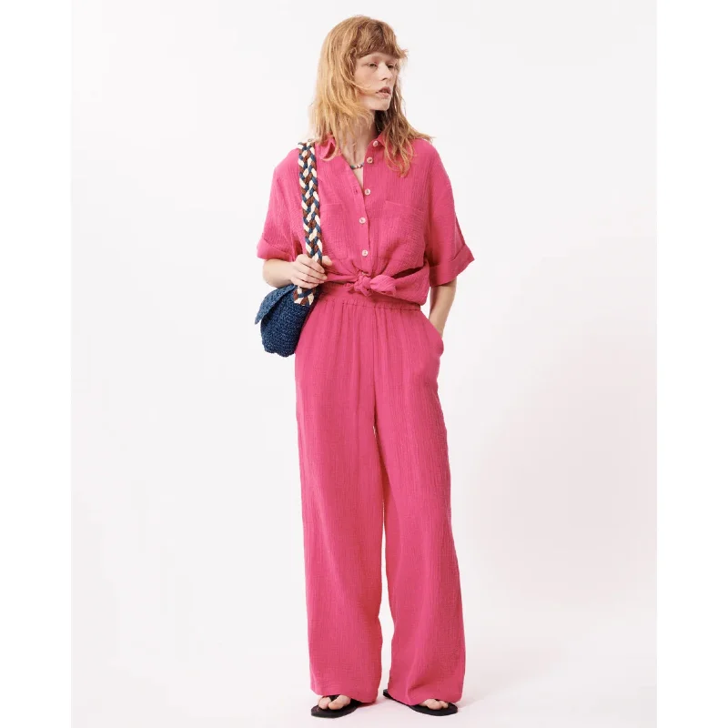 FRNCH Aymie Trouser Fuchsia