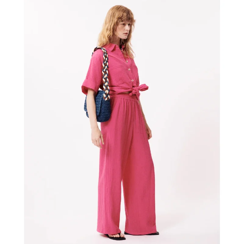 FRNCH Aymie Trouser Fuchsia