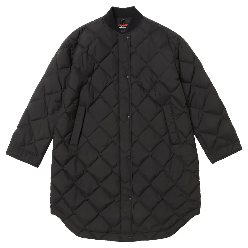 RIB COLLAR QUILTED DOWN COAT W(WOMEN)