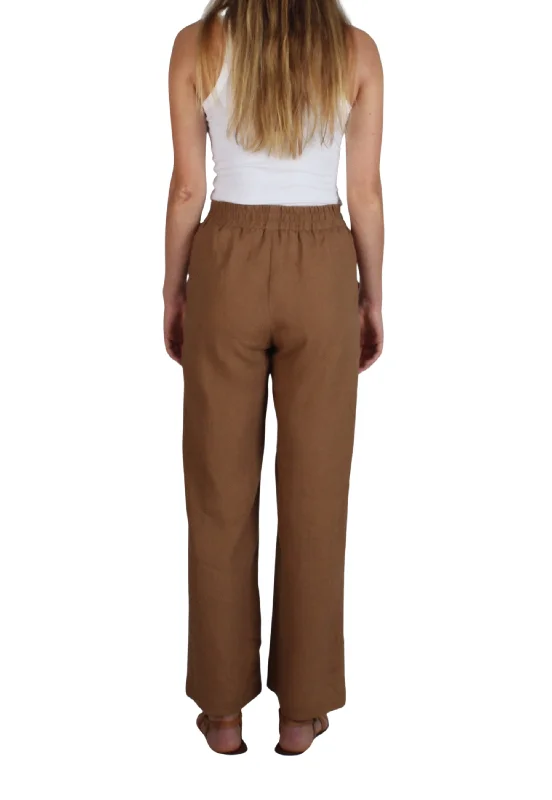 Santorini Pant Cognac