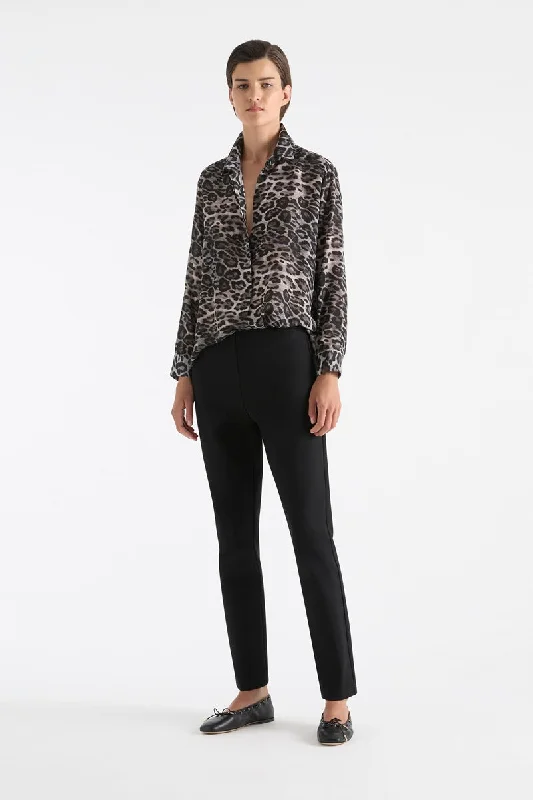 Slim Leg Pant in Black F095 1876 by MELA PURDIE