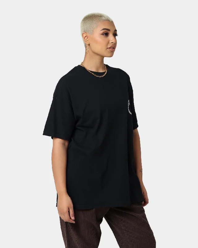 Stussy Women's Vintage 8 Ball Dot Relaxed T-Shirt Black