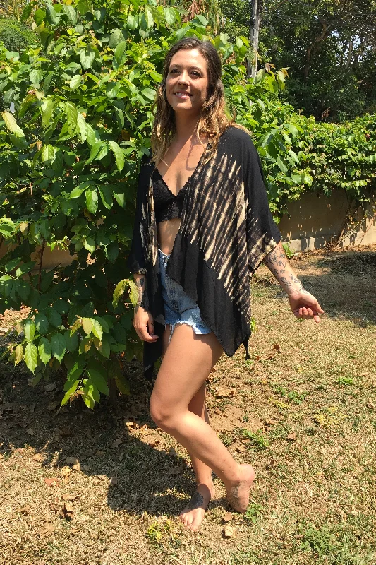 Tie Dye Short Kimono