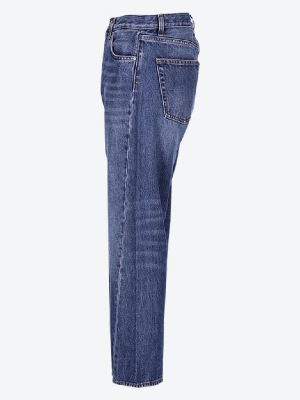 Twisted seam jeans