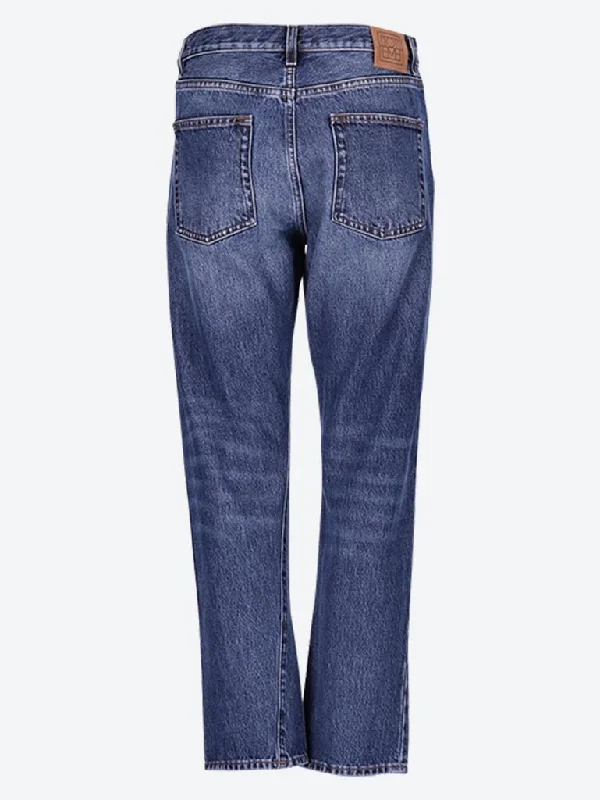 Twisted seam jeans