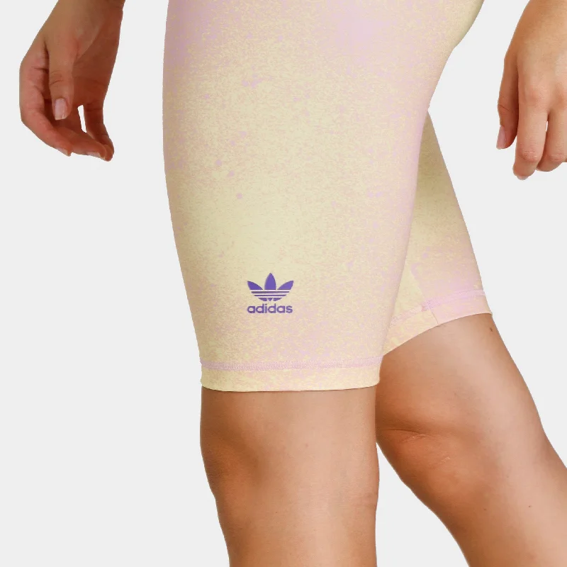 adidas Women's Bike Tights Bliss Lilac / Almost Yellow