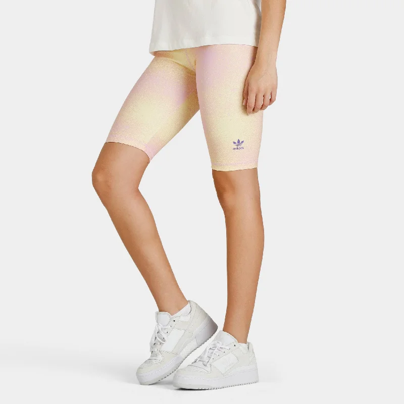 adidas Women's Bike Tights Bliss Lilac / Almost Yellow