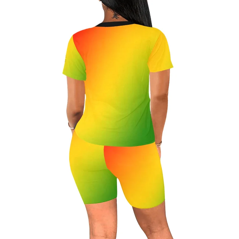 FZ Women's Rasta Shorts Suit