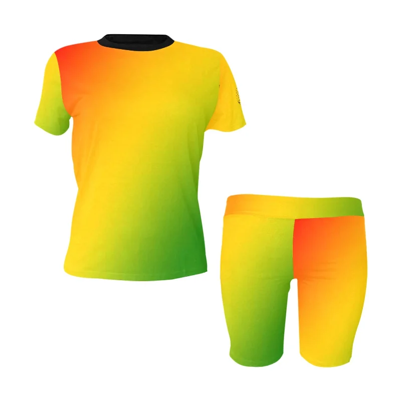 FZ Women's Rasta Shorts Suit