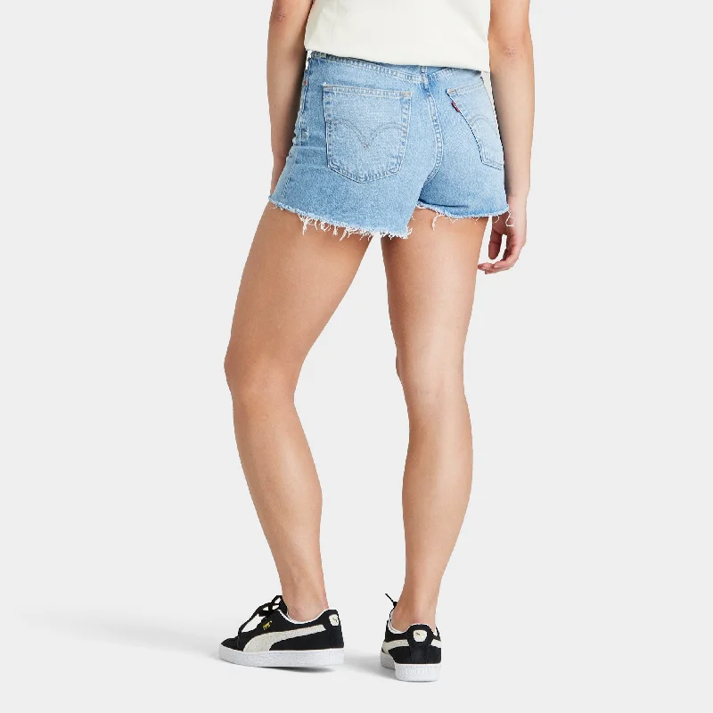 Levi's Women's Ribcage Shorts / Bernal Frost