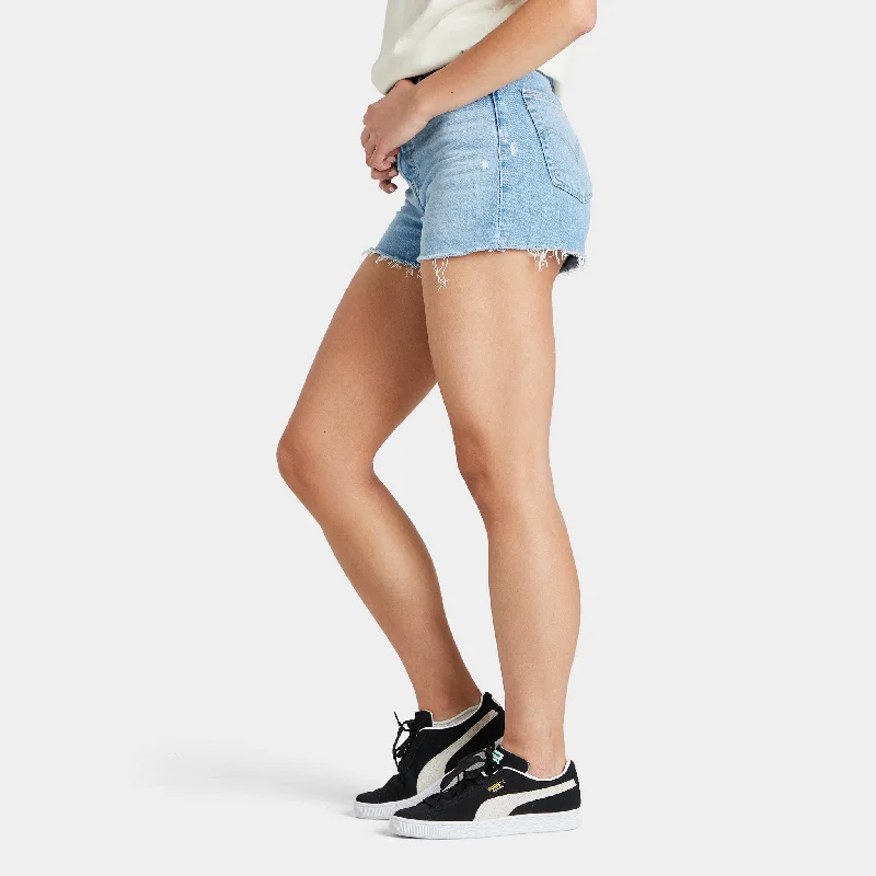 Levi's Women's Ribcage Shorts / Bernal Frost