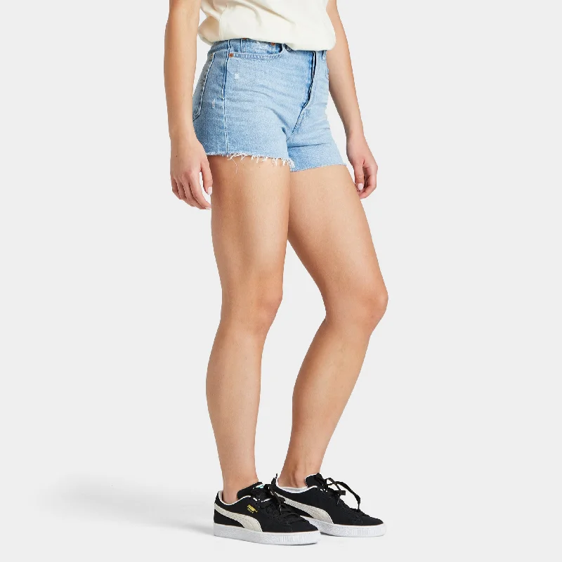 Levi's Women's Ribcage Shorts / Bernal Frost