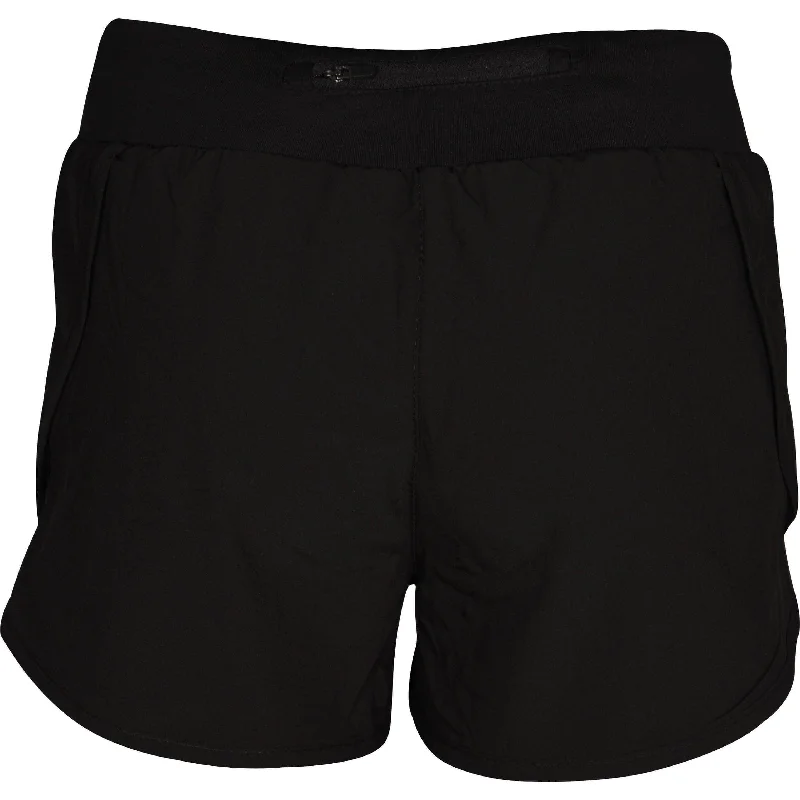 More Mile Excel Womens Running Shorts - Black