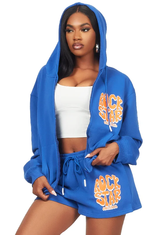 Teagan Royal Blue Short Set