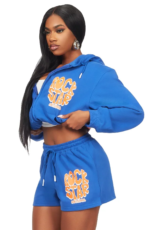 Teagan Royal Blue Short Set