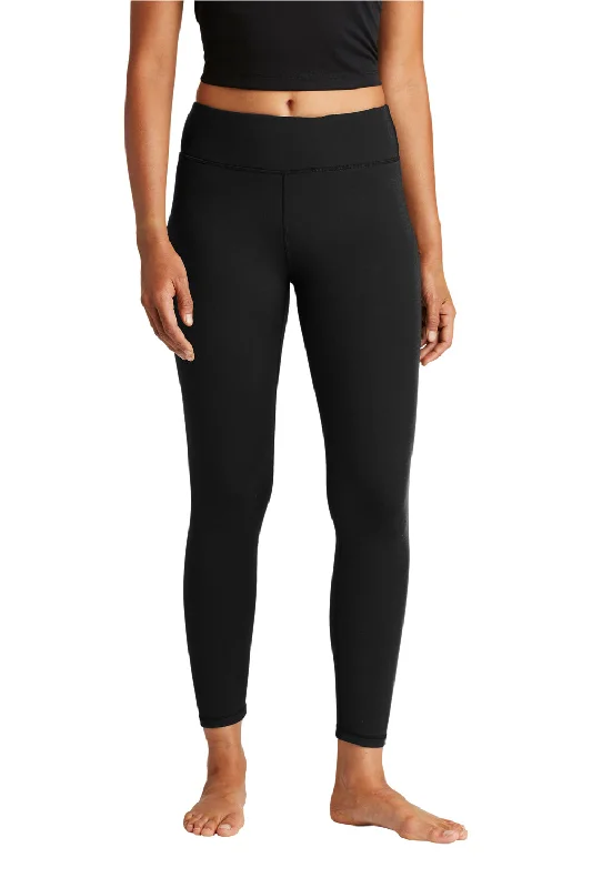 Sport-Tek Womens Moisture Wicking Leggings - Black