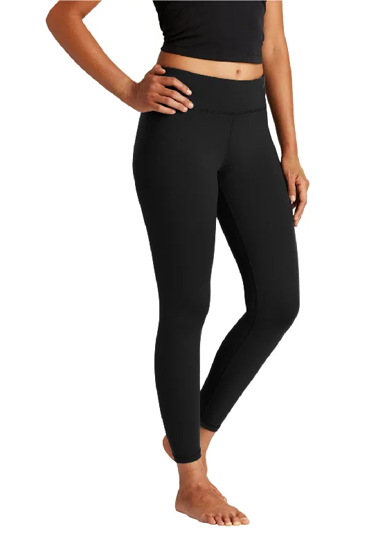 Sport-Tek Womens Moisture Wicking Leggings - Black